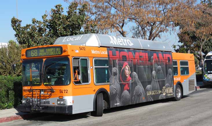 LA Metro New Flyer C40LF 5472